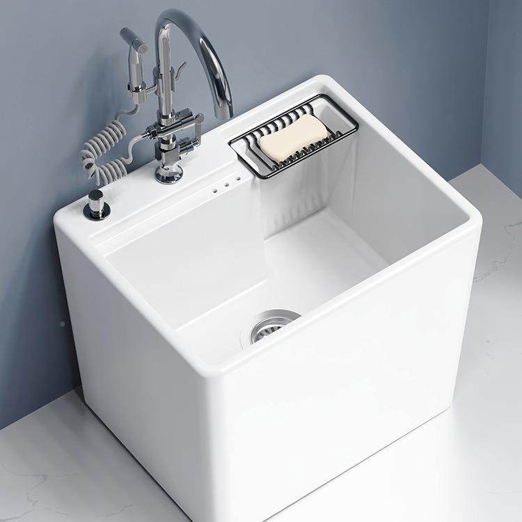 家用拖把池带龙头阳拖台冷热式F99ST5SH布池落地墩布池一式体卫生,淘宝优惠券,粉丝福利购,淘宝优惠卷