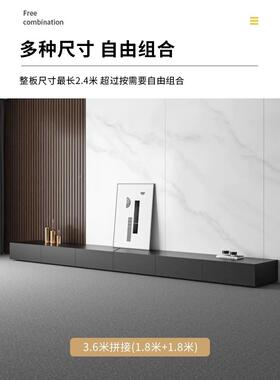 31274385电视柜黑色厅家代用茶现简约小户型客地柜轻奢几电视柜组