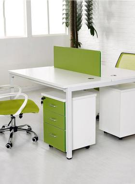 办公室电脑桌单人职员办公桌子简约办公桌四人位员工办公桌