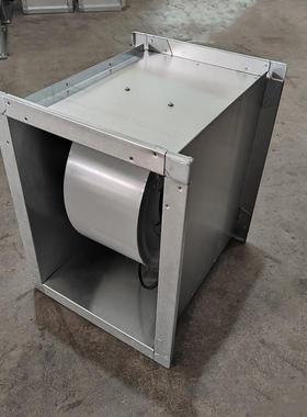 低噪声排烟离心矩形管道风机GDF-II-4.53200m3/h185PA0.37kw