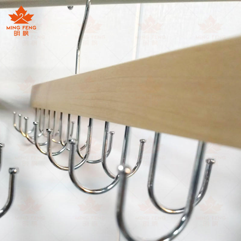 高档实木吊带内衣挂架20钩家用无痕吊带衣架多功能帽子背心衣架子,淘宝优惠券,粉丝福利购,淘宝优惠卷