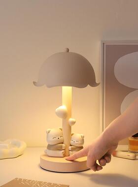 创意暴力熊台灯装饰品摆件卧室床头小夜灯睡眠灯生日礼物女生实用