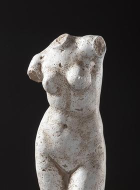 欧洲覆古现代人体雕塑石膏装饰品斯堪的纳维亚风格经典半长人物模