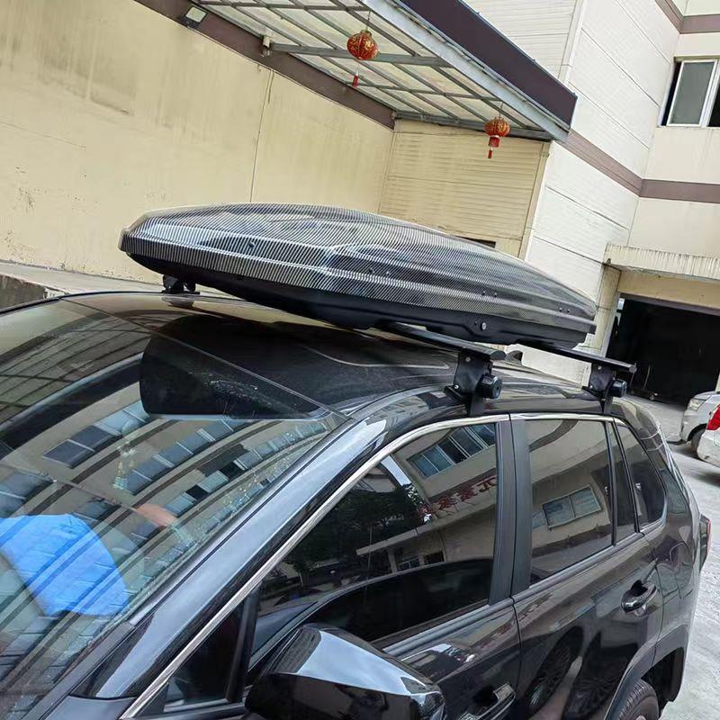 深蓝S7 SL03车顶行李架通用虎爪横杆免打孔加高铝合金行李箱框架 - 图3