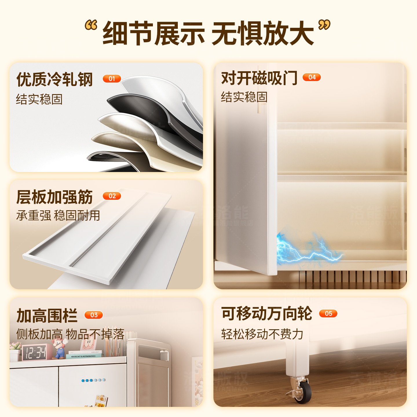 阳台储物柜钢制落地收纳柜大容量防晒置物柜靠墙一体家用铁皮柜子,淘宝优惠券,粉丝福利购,淘宝优惠卷