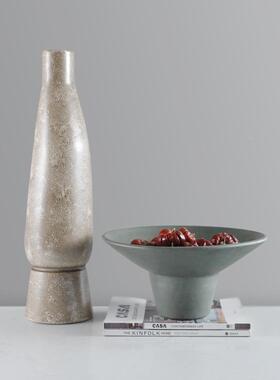 现GD-H11何代创意侘寂风树花家居书房几脂花器软装样瓶板房民宿餐