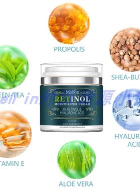 Retinol 3%Moisturizer Face Cream HyJaluronic Acid面霜视黄醇v