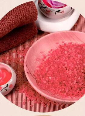 Rose Spa Salt Foot Batth Exfoliation Massage skin玫瑰泡足脚