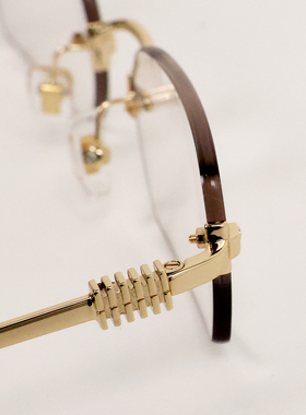 一支探戈 玳瑁无框眼镜2625001