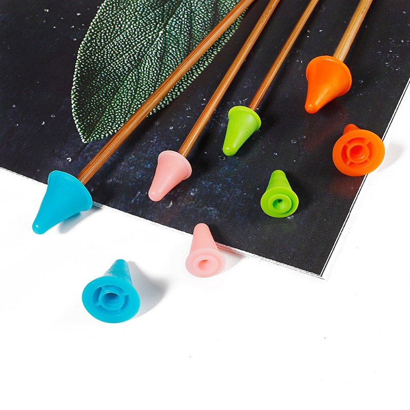 网红10/20/30pcs Knitting Needles Point Protectors For Knitti-图2