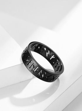 Cool Stuff Stainless steel Odin Norse Viking Anel Amulet Run