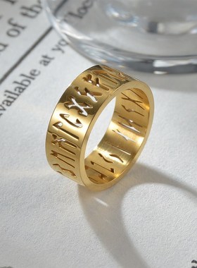 New In Stainless Steel hollow out Odin Norse Viking Amulet R