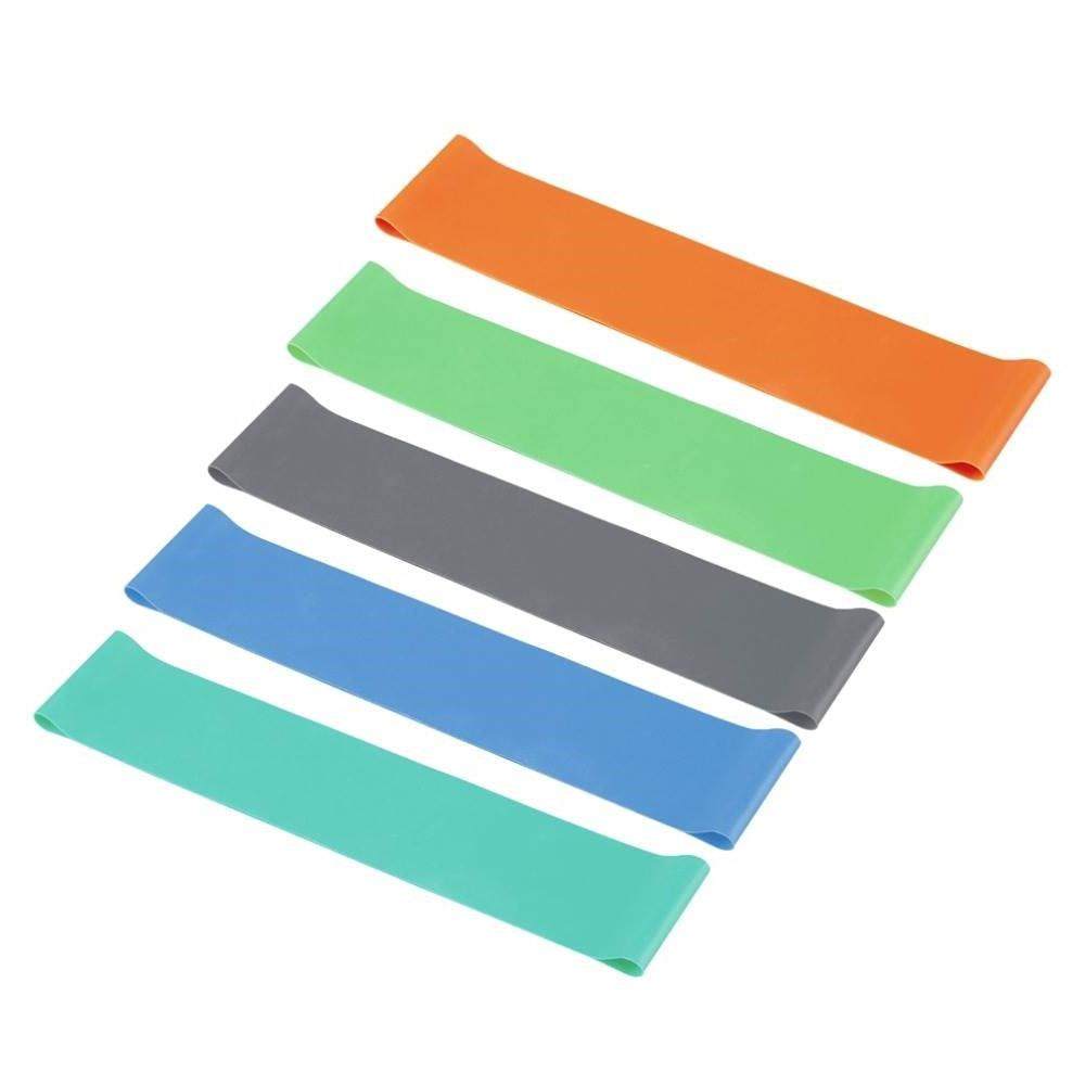 Yoga Fitness Resistance Band Elastic Latex Belt Loop PullSt - 图0