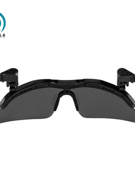 偏光镜夹帽眼镜太阳太阳眼镜户外运动钓鱼可翻转棒球尔夫球休闲帽