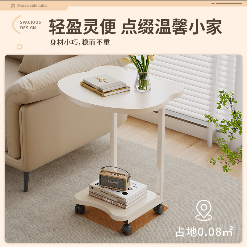 沙发边几边柜边桌客厅创意角几迷你阳台小茶几北欧卧室床边小桌子 - 图2