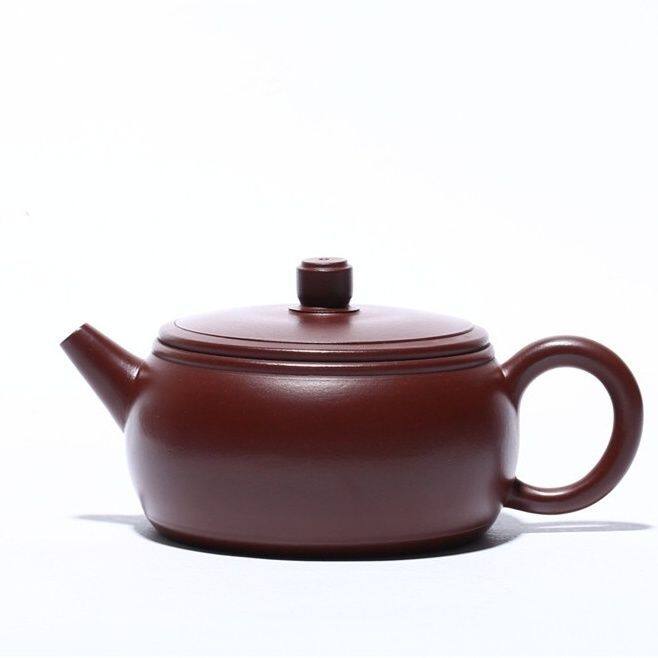 Yixing authentic purple sand pot original ore purple bamboo mud well rail pot household high-end teapot tea set teapot