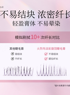 火烈鸟淡彩旋羽睫毛膏