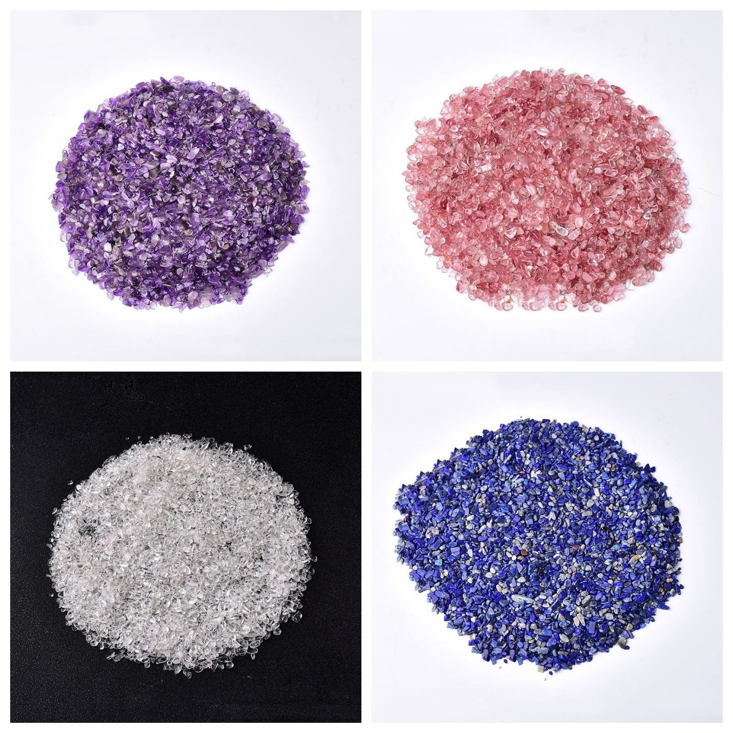 天然3-5mm水晶碎石消磁石水晶枕头鱼缸花盆大小颗粒手链消磁净化,淘宝优惠券,粉丝福利购,淘宝优惠卷