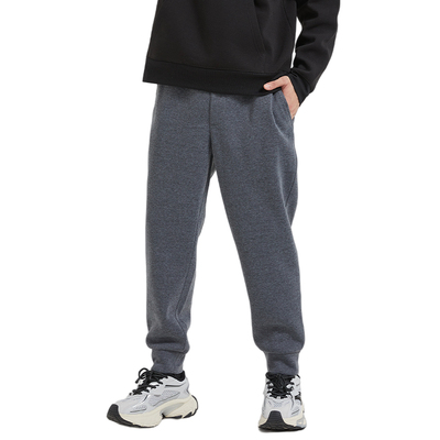 美式宽松束脚卫裤潮牌运动裤加绒