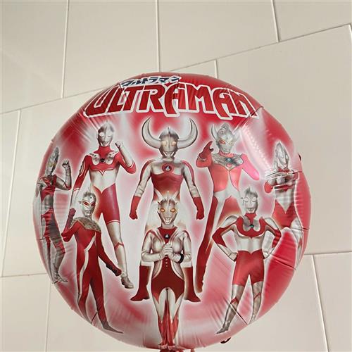 圆球18寸微商地推扫码小礼品引流吸粉器儿童卡通圆形手持铝膜气球 - 图2