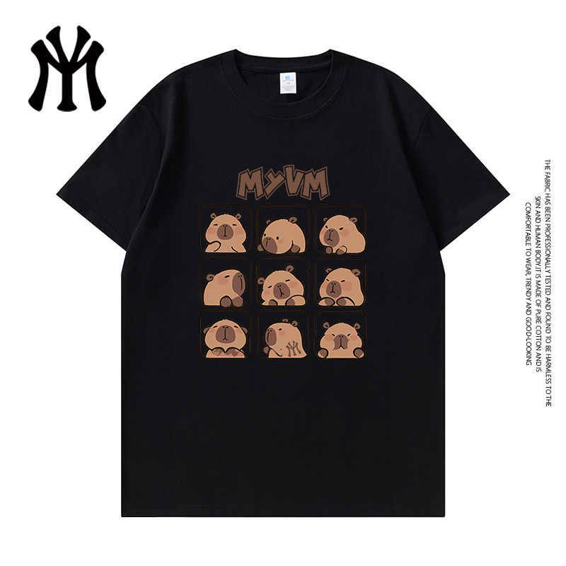 MYVM官方正品夏季情侣纯棉短袖爆款26新款T恤男女18