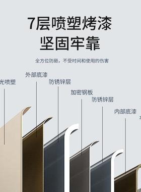 貔貅保险柜家用防盗小型指纹密码全钢电子保管箱子钢制箱