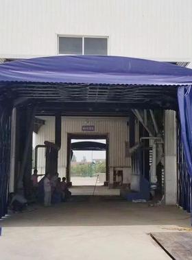 大型手动伸缩推拉棚加工生产冬季养护伸缩棚