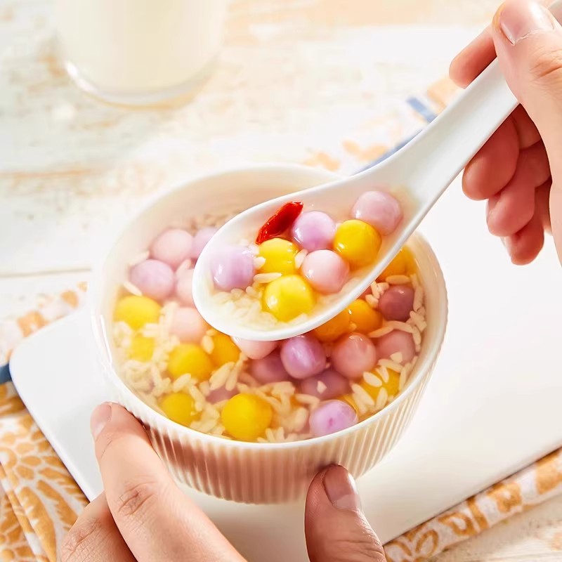 思念小小汤圆300g多彩汤圆水煮黑芝麻草莓花生三合一奶茶店芋圆 - 图2