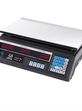 外贸英文版电子秤电子计价秤电子台秤快递秤水果蔬菜秤30kg40kg