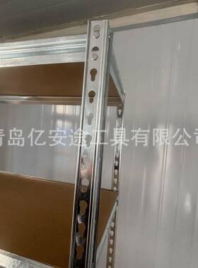 家用置物架仓库储藏间杂物收纳葫芦孔货架轻型多层储物货架