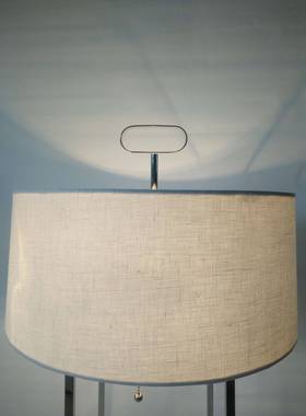 美式轻奢麻布灯罩个性台灯/软装设计/别墅/样板房/创意台灯