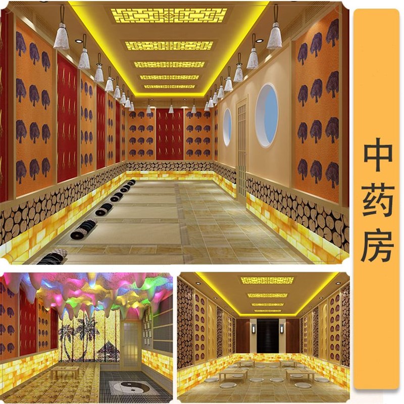 汗蒸房安装承建家用盐蒸房美容院半盐R房满月发汗电气石 - 图1