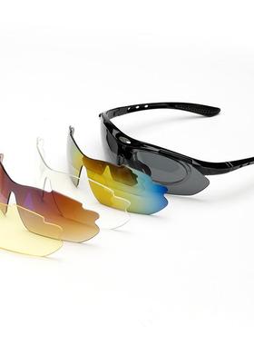 眼镜骑行偏光户外运动镜近视太阳男女自行车墨镜山地装备可跑步车