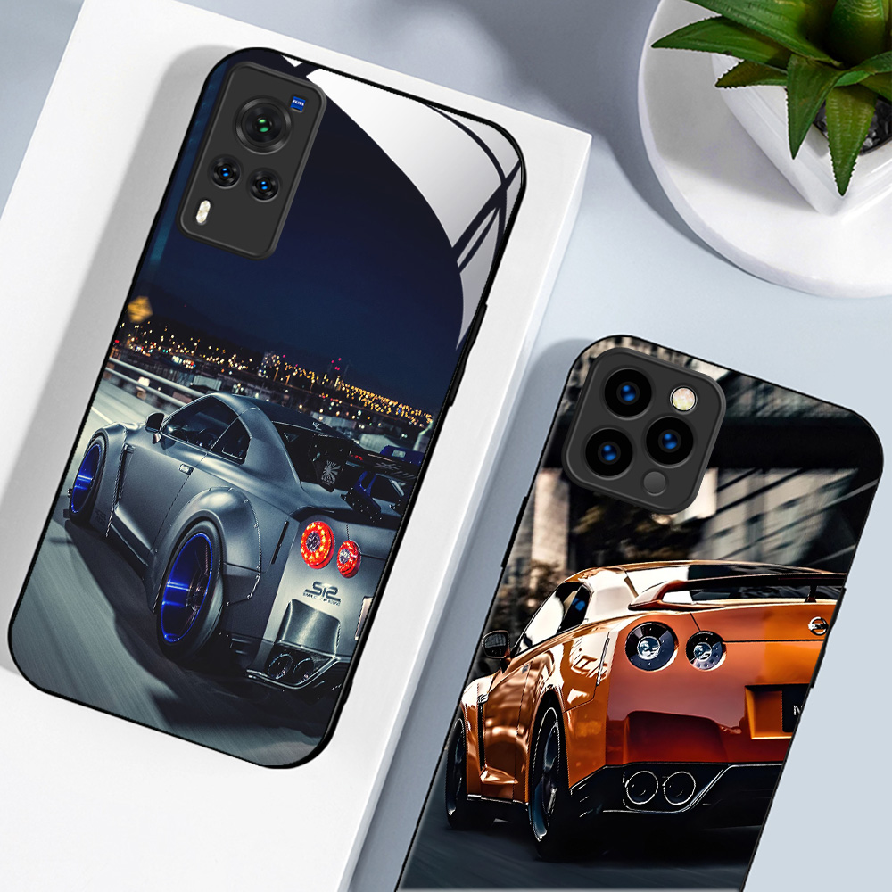 玻璃手机壳适用VIVO Y300 Y200 Y100X70X80X90X100X200 GTR赛车跑车神车 - 图2