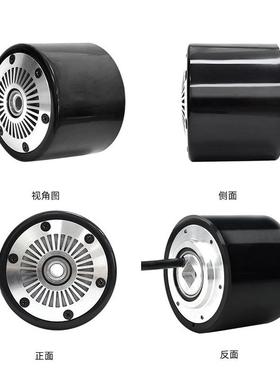 直流无刷电机滑板车轮毂电机3寸18V-36V机器人滑板车流水线