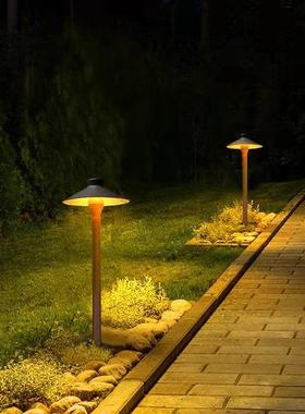 草坪灯户外防水现代简约家用室外灯景观花园别墅园林LED插地灯