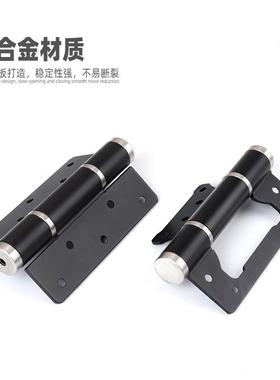 钢绅士隐形门合页带闭门器缓冲隐形液压弹簧合页自动关门定位铰链