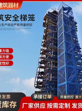 墩柱平台盖梁施工操作安全梯笼桥梁上下通道安全爬梯脚手架