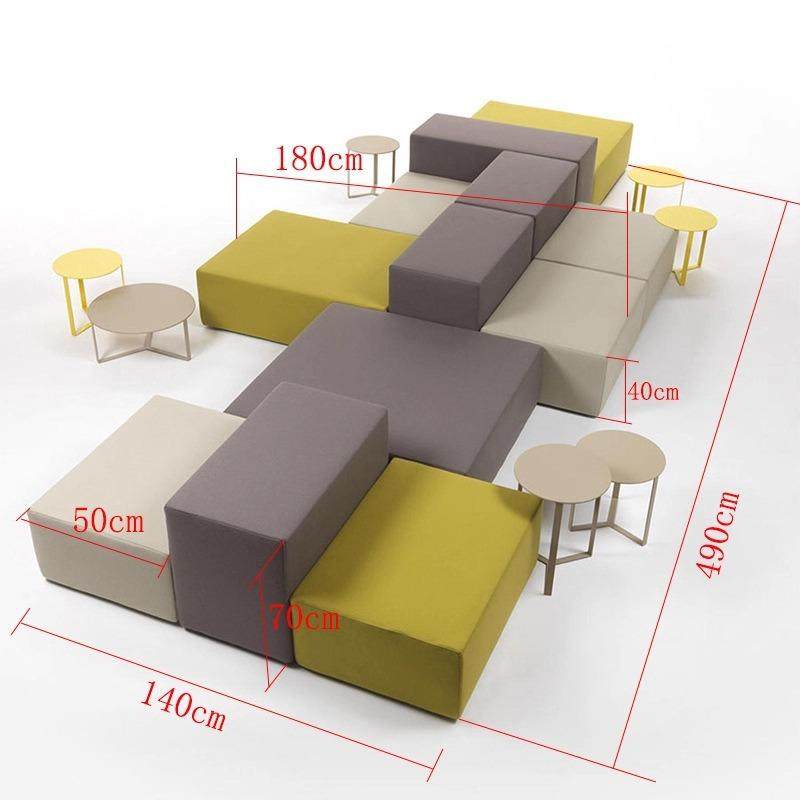 网红客厅沙发简约办公休闲沙发双面幼儿园早教培训机构创意沙发,淘宝优惠券,粉丝福利购,淘宝优惠卷