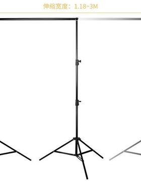 龙门架2.8*3米摄影背景架伸缩背景布架拍照灯棚架影楼