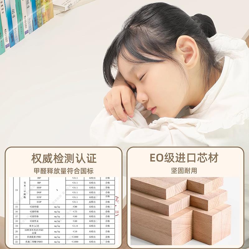 Children's study table, junior high school student writing homework desk, household manual lift table, primary school student desk and chair set