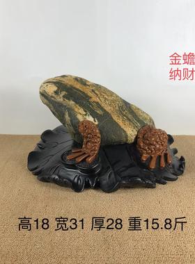 保真石敢当精品原石天然原石镇宅补角尖角煞路冲玄关收藏摆件