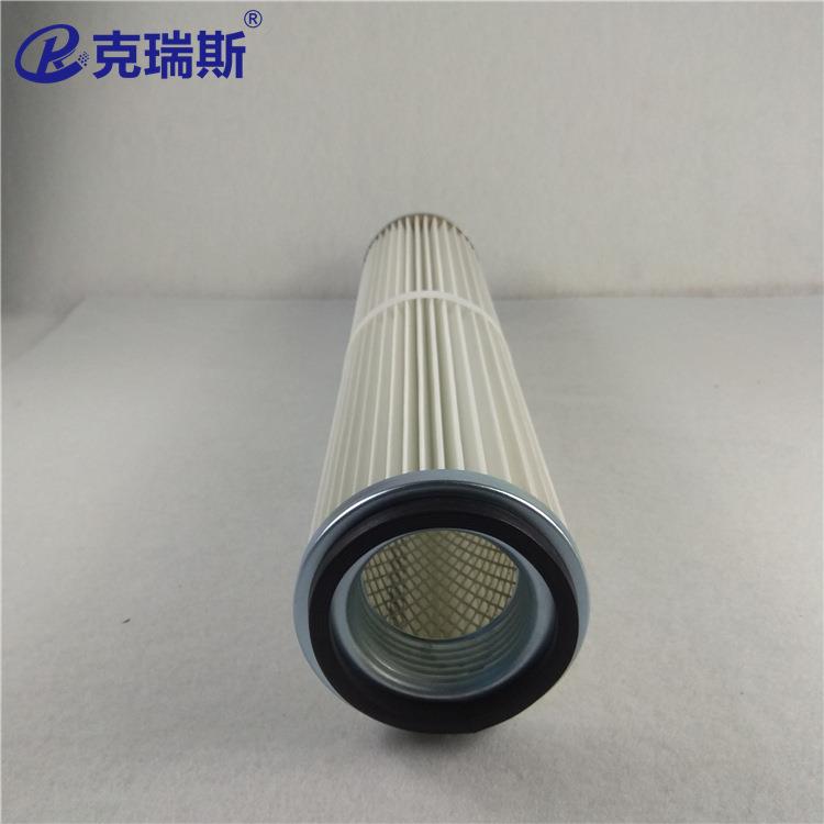 钻机除粉尘滤芯防尘滤芯聚酯纤维无纺布除尘滤筒除尘配件 - 图1