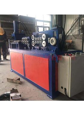 小直径管子盘圆机1mm铝管螺旋盘圆机电动液压管材卷圆机