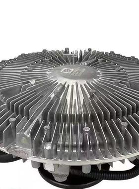 适用重汽曼发动机汕德卡C7G7豪沃T7H电控硅油风扇离合器风扇总成