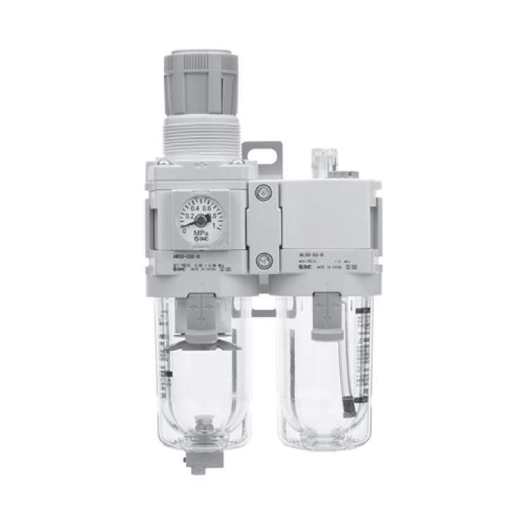 二联件AC60A-06D-10D-06C-10C/DG/DE/CG/CE-S-V-1-2-8-N-R-A-B-D - 图3