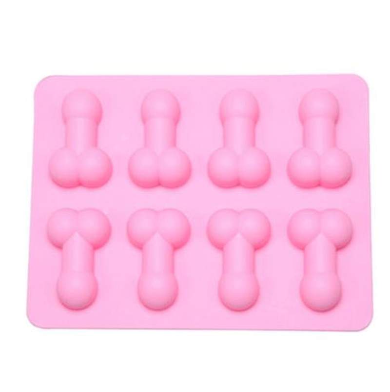 Birthday Fondant Cake, Chocolates, Ice and Soap 8 Penis Shap - 图0