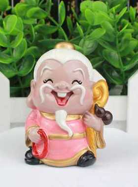 极速月老神像小摆件送朋友送闺蜜可爱创意车载装饰品月下老人桌面