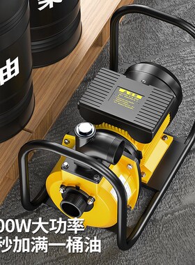自吸抽油泵柴油泵大流量220V380V电动导油泵离心泵两用小型加油泵