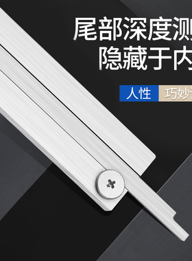 成量游标卡尺0-150-200-300mm高精度碳钢非不锈钢迷你油表标卡尺